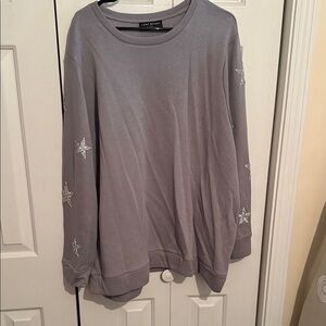 Lane Bryant Gray Sweatshirt